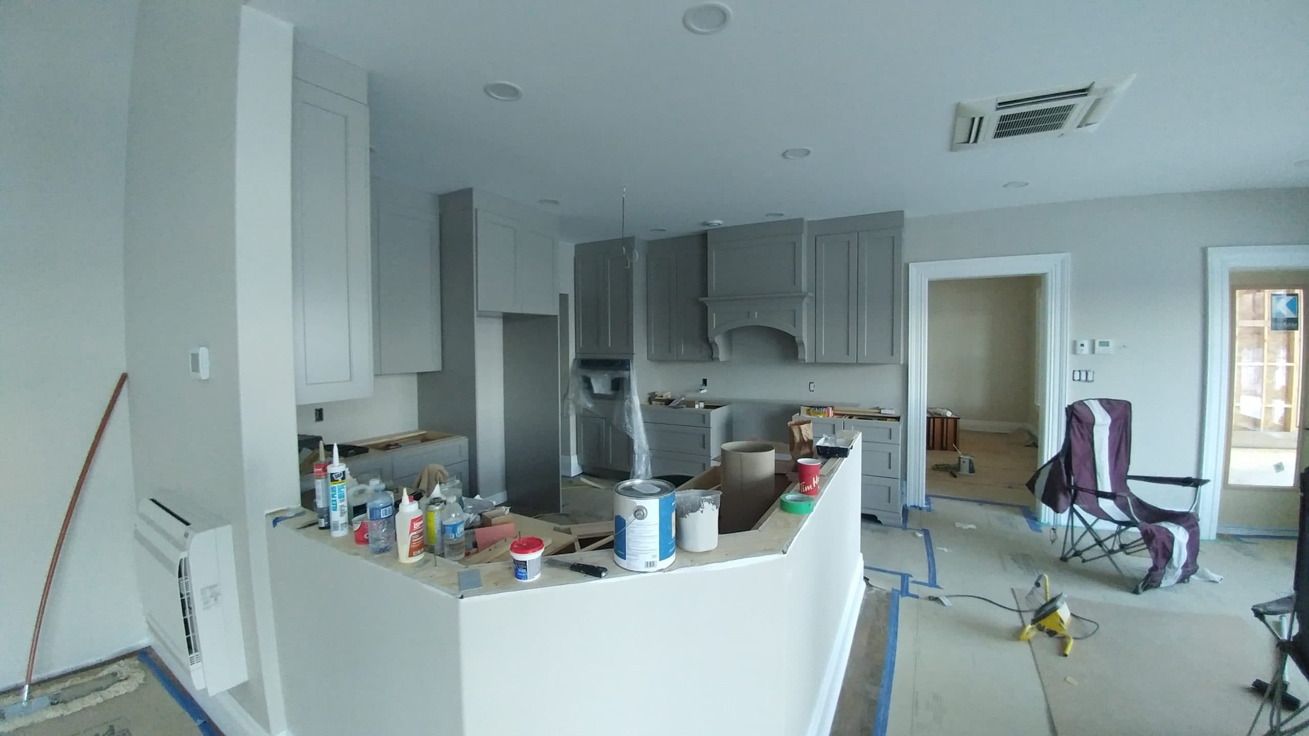 Kitchen & main-floor prep
